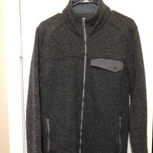 Mens Marmot wool blend pile jacket (Medium)